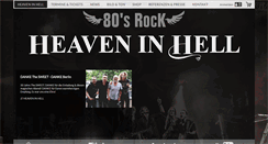 Desktop Screenshot of heaveninhell-live.de