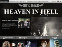Tablet Screenshot of heaveninhell-live.de